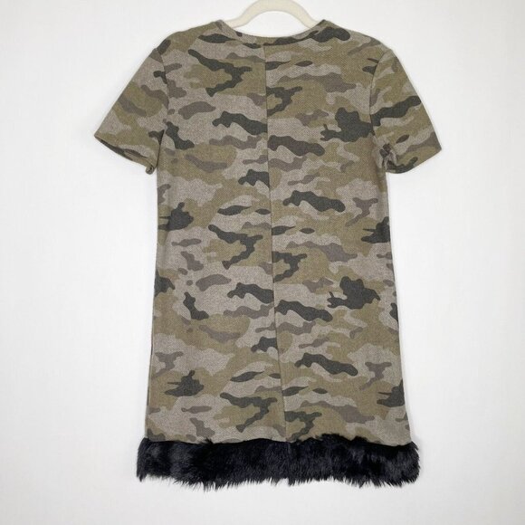 Zara Camo Dress Size Small - Picture 5 of 9
